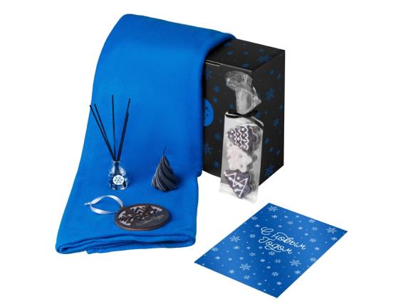 Подарочный набор «Re:Home» с пледом, свечой и диффузором