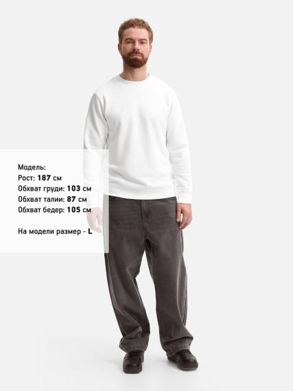 Толстовка унисекс Sully белая, размер XS