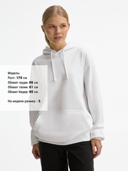 Худи унисекс Condor, белое, размер M