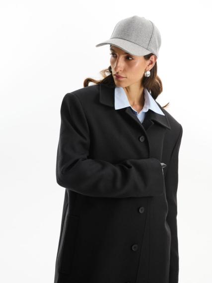 Бейсболка Woolridge, серый меланж