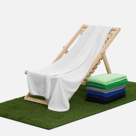 Флисовый плед Warm&Peace, белый