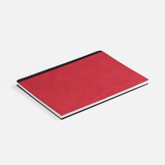 Ежедневник Notera Maxi, недатированный, красный