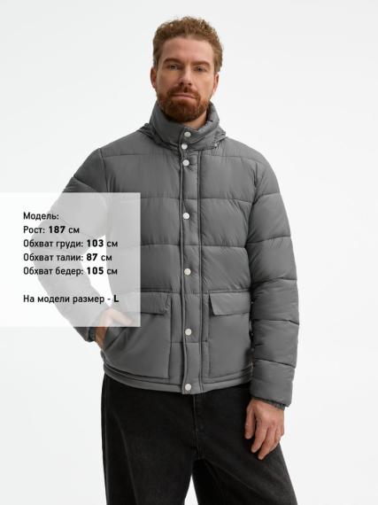 Куртка Ben Mac, серая, размер XXL