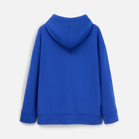 Худи унисекс H2, синее, размер M/L