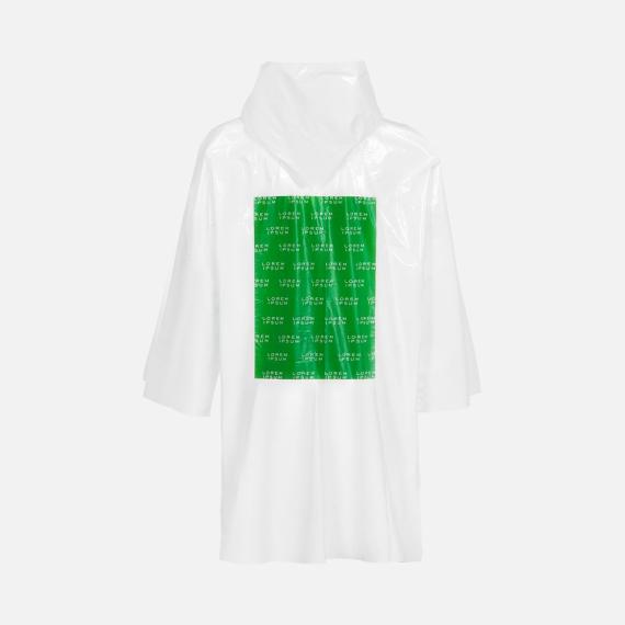 Дождевик-плащ CloudTime с печатью в один цвет на заказ