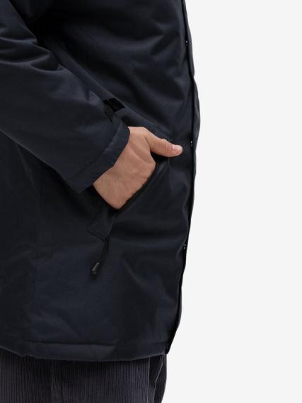 Куртка на стеганой подкладке Robyn темно-синяя, размер 4XL