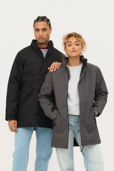 Куртка на стеганой подкладке Robyn темно-серая, размер S