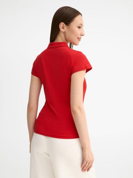 Рубашка поло женская Prescott women 170 красная, размер S