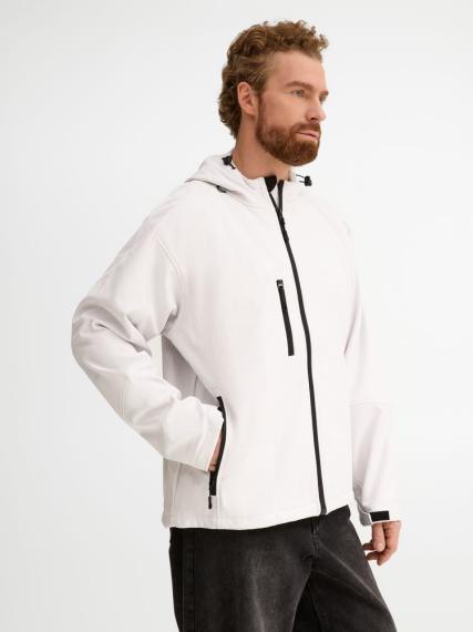 Куртка мужская с капюшоном Replay Men 340 белая, размер XS