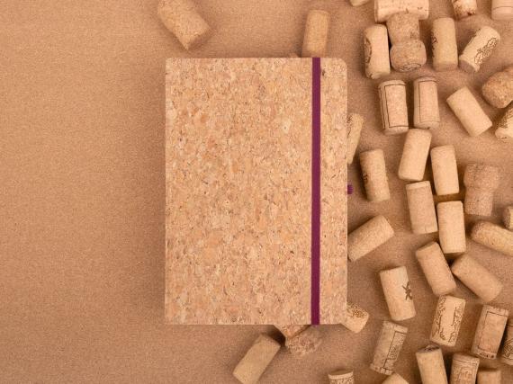 Блокнот Corkfolio, красный