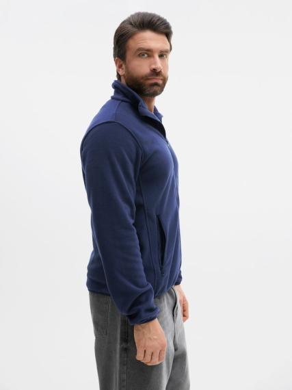 Куртка флисовая унисекс Ben Mac, темно-синяя, размер S