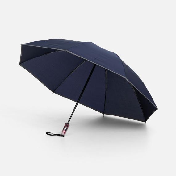 Зонт наоборот складной Futurum, темно-синий