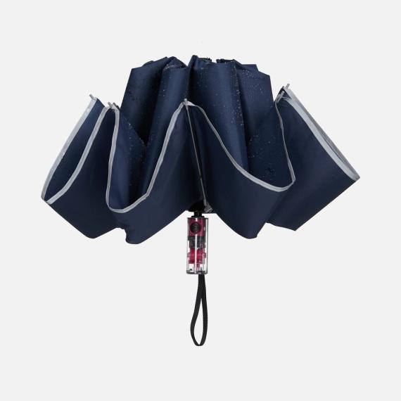 Зонт наоборот складной Futurum, темно-синий