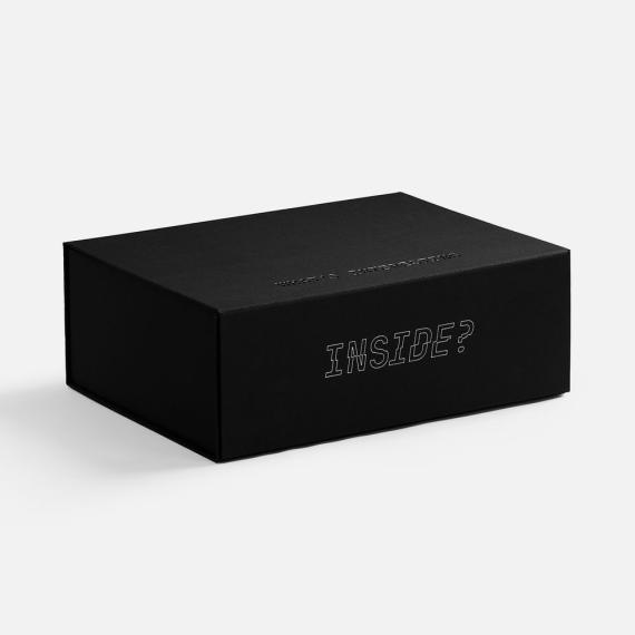 Коробка складная Portada, L, черная