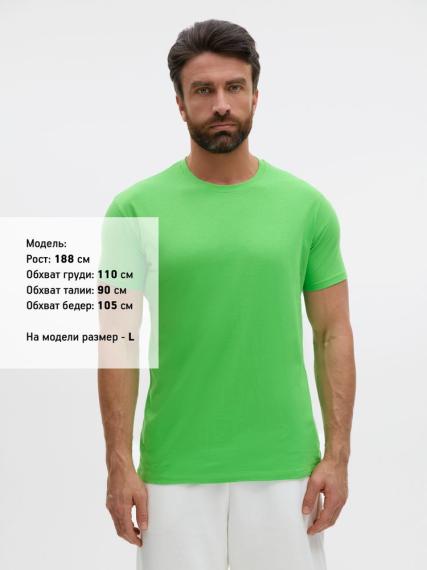 Футболка Regent 150 зеленый лайм, размер S