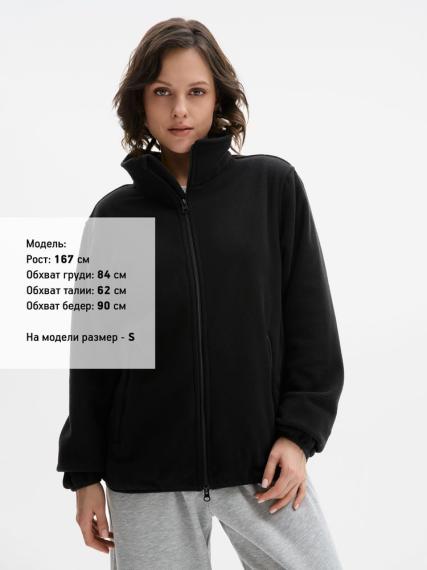 Куртка флисовая унисекс Ben Mac, черная, размер S