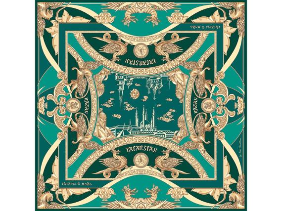 Платок «Казань Драгоценная»