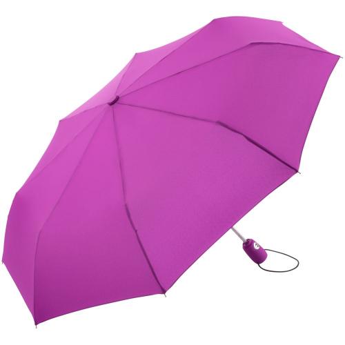 Зонт складной AOC, ярко-розовый