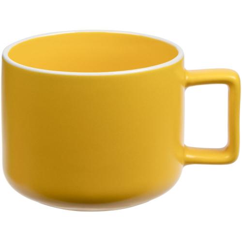 Чашка Fusion, желтая