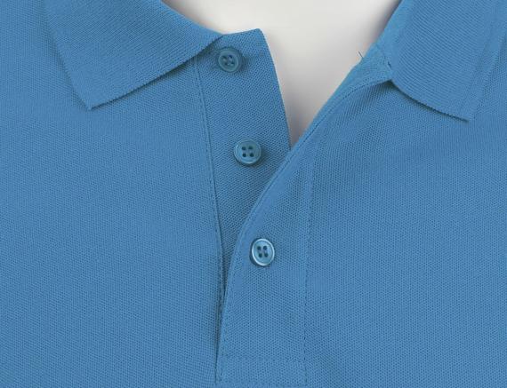 Рубашка поло мужская Summer 170 ярко-синяя (royal), размер XXL