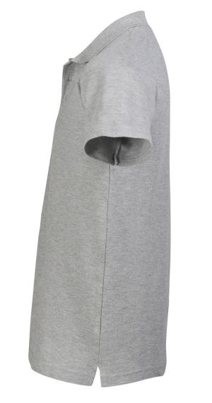Рубашка поло мужская Spring 210 серый меланж, размер 4XL