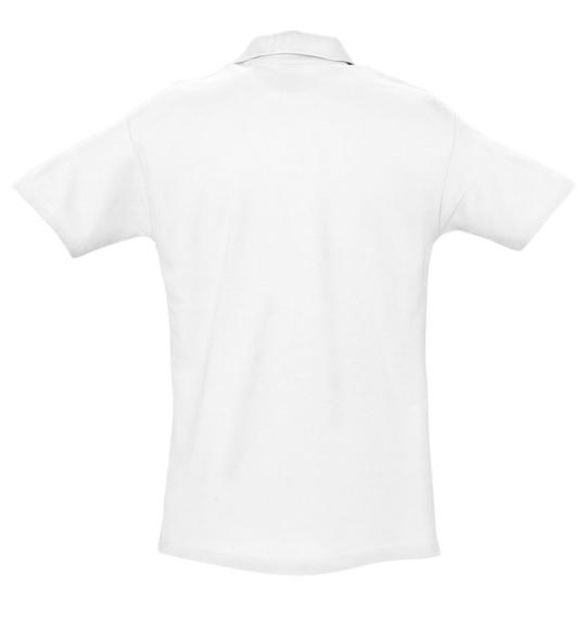 Рубашка поло мужская Spring 210 белая, размер M