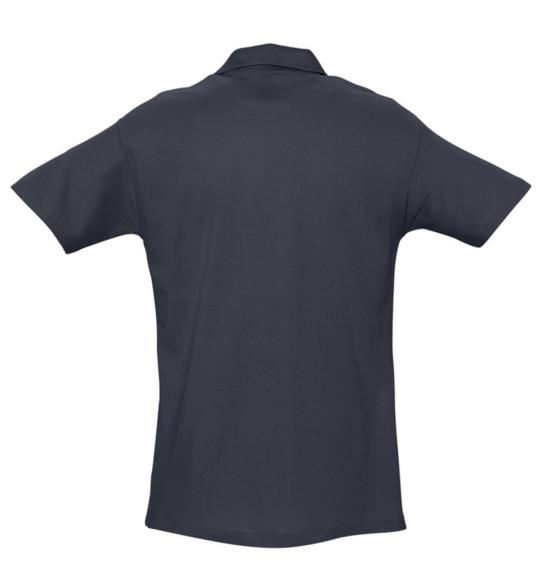 Рубашка поло мужская Spring 210 темно-синяя, размер 4XL