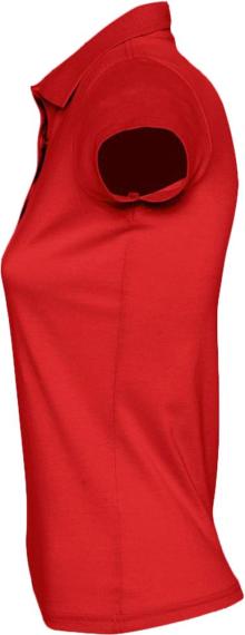 Рубашка поло женская Prescott women 170 красная, размер XXL