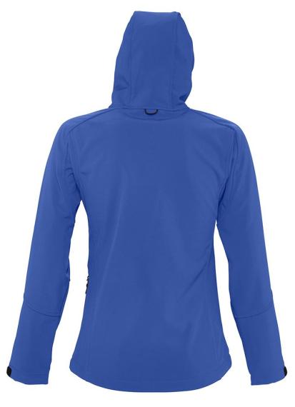 Куртка женская с капюшоном Replay Women ярко-синяя, размер L