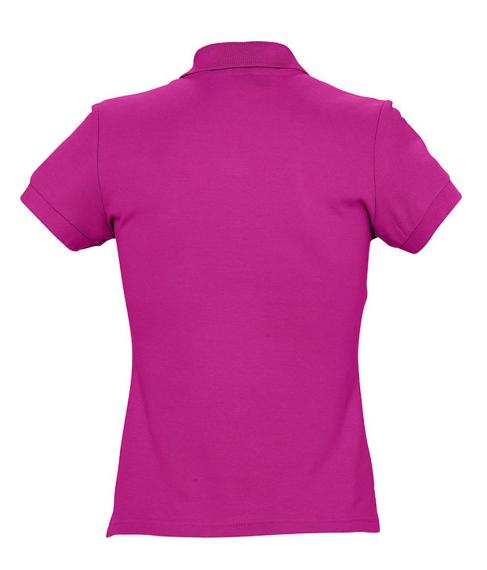 Рубашка поло женская Passion 170 темно-розовая (фуксия), размер L