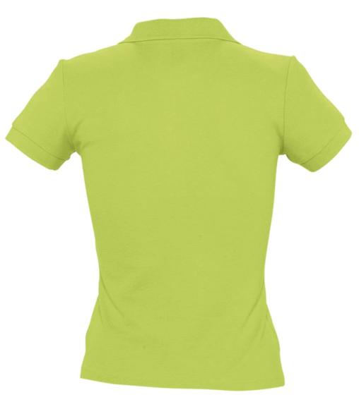 Рубашка поло женская People 210 "зеленое яблоко", размер L
