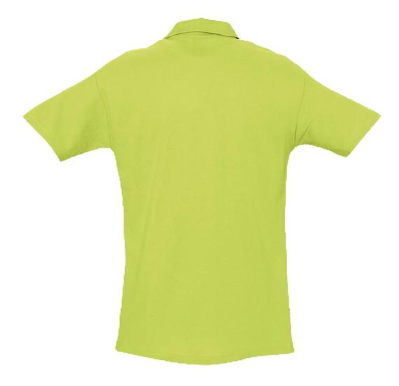 Рубашка поло мужская Spring 210 зеленое яблоко, размер XXL