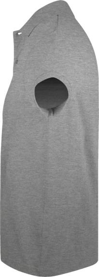 Рубашка поло мужская Prime Men 200 серый меланж, размер 4XL