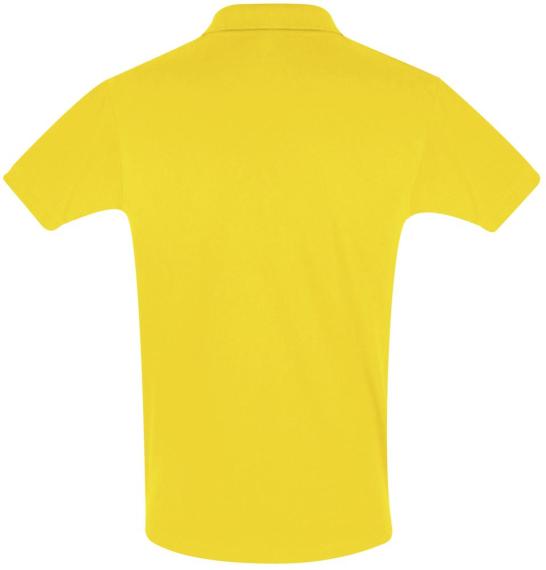 Рубашка поло мужская Perfect Men 180 желтая, размер L