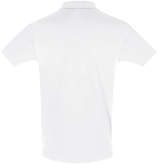 Рубашка поло мужская Perfect Men 180 белая, размер S