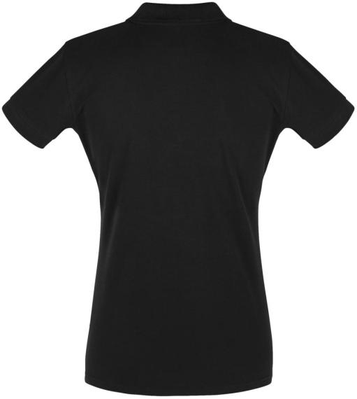 Рубашка поло женская Perfect Women 180 черная, размер L