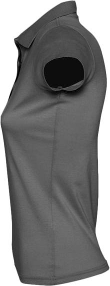 Рубашка поло женская Prescott women 170 темно-серая, размер XL