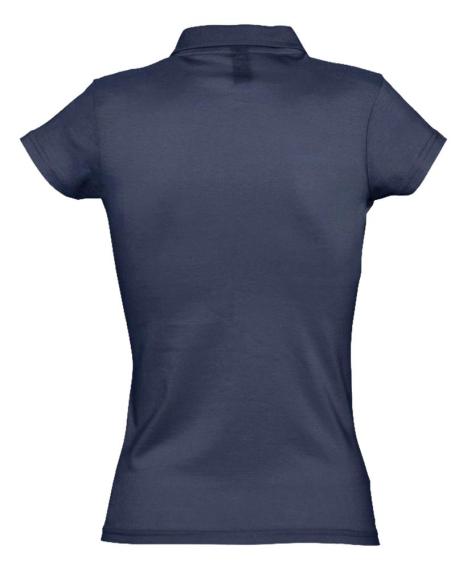 Рубашка поло женская Prescott women 170 темно-синяя, размер XXL