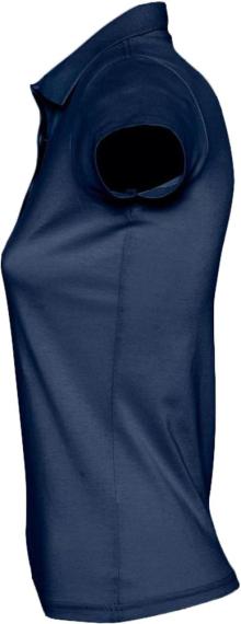 Рубашка поло женская Prescott women 170 темно-синяя, размер XL