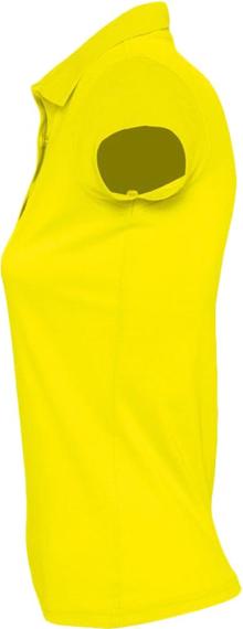 Рубашка поло женская Prescott women 170 желтая (лимонная), размер S