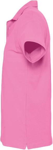 Рубашка поло мужская Spring 210 розовая, размер L