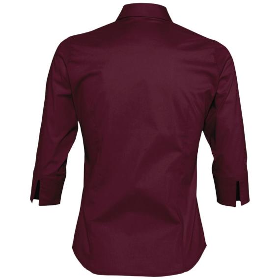 Рубашка женская с рукавом 3/4 Effect 140 бордовая, размер M