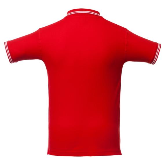Рубашка поло Virma Stripes, красная, размер XL