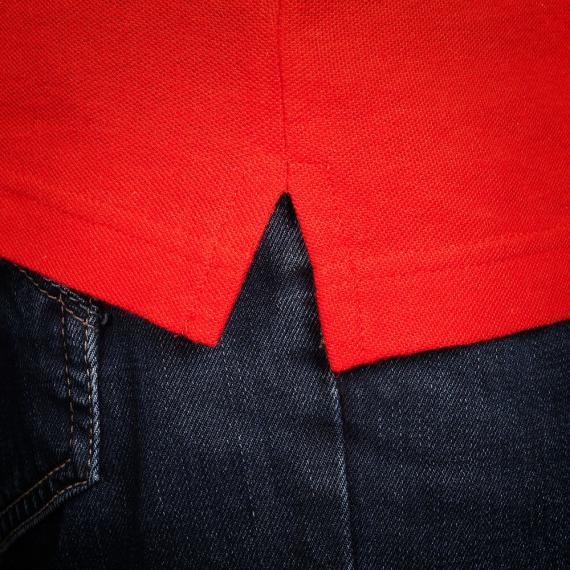 Рубашка поло Virma Stripes, красная, размер M