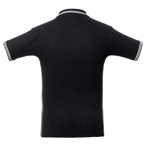 Рубашка поло Virma Stripes, черная, размер XXL