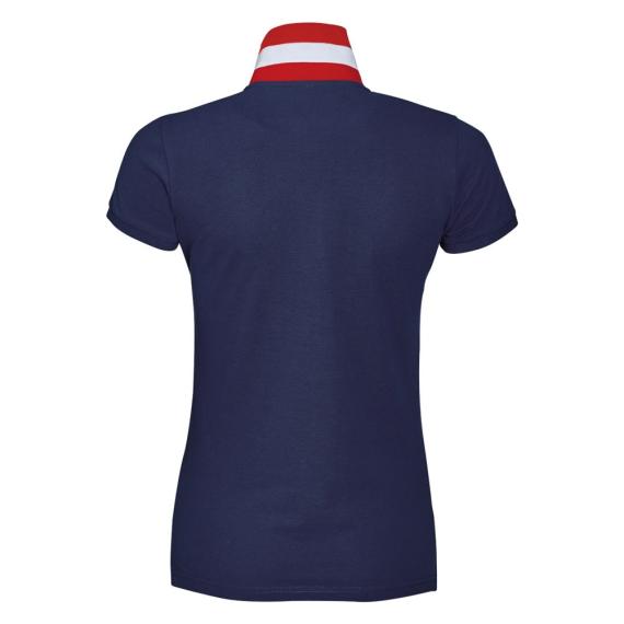 Рубашка поло Patriot Women темно-синяя, размер S