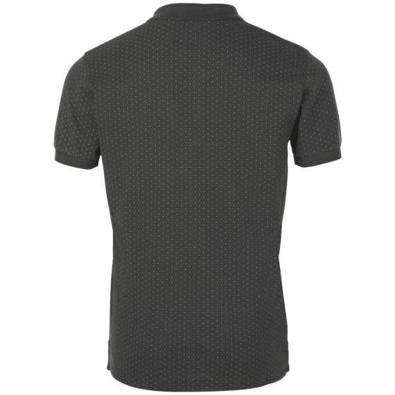 Рубашка поло мужская Brandy Men, темно-серая с белым, размер XXL