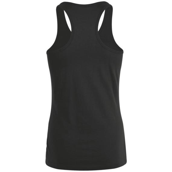 Майка женская Justin Women черная, размер XL