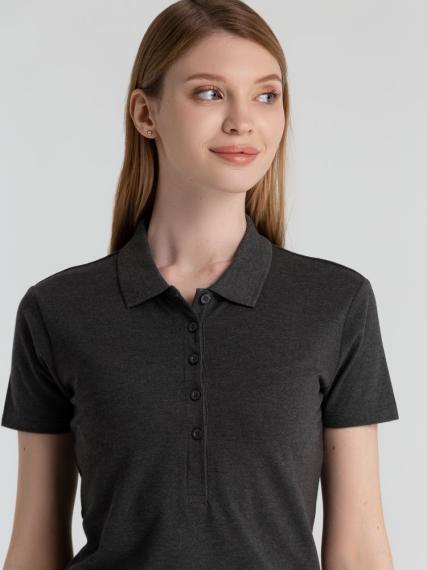 Рубашка поло женская Phoenix Women темно-серый меланж, размер XXL